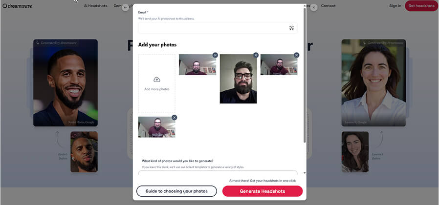 Add more photos