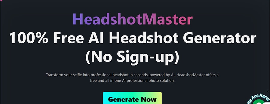HeadshotMaster – 100% Free AI Headshot Generator